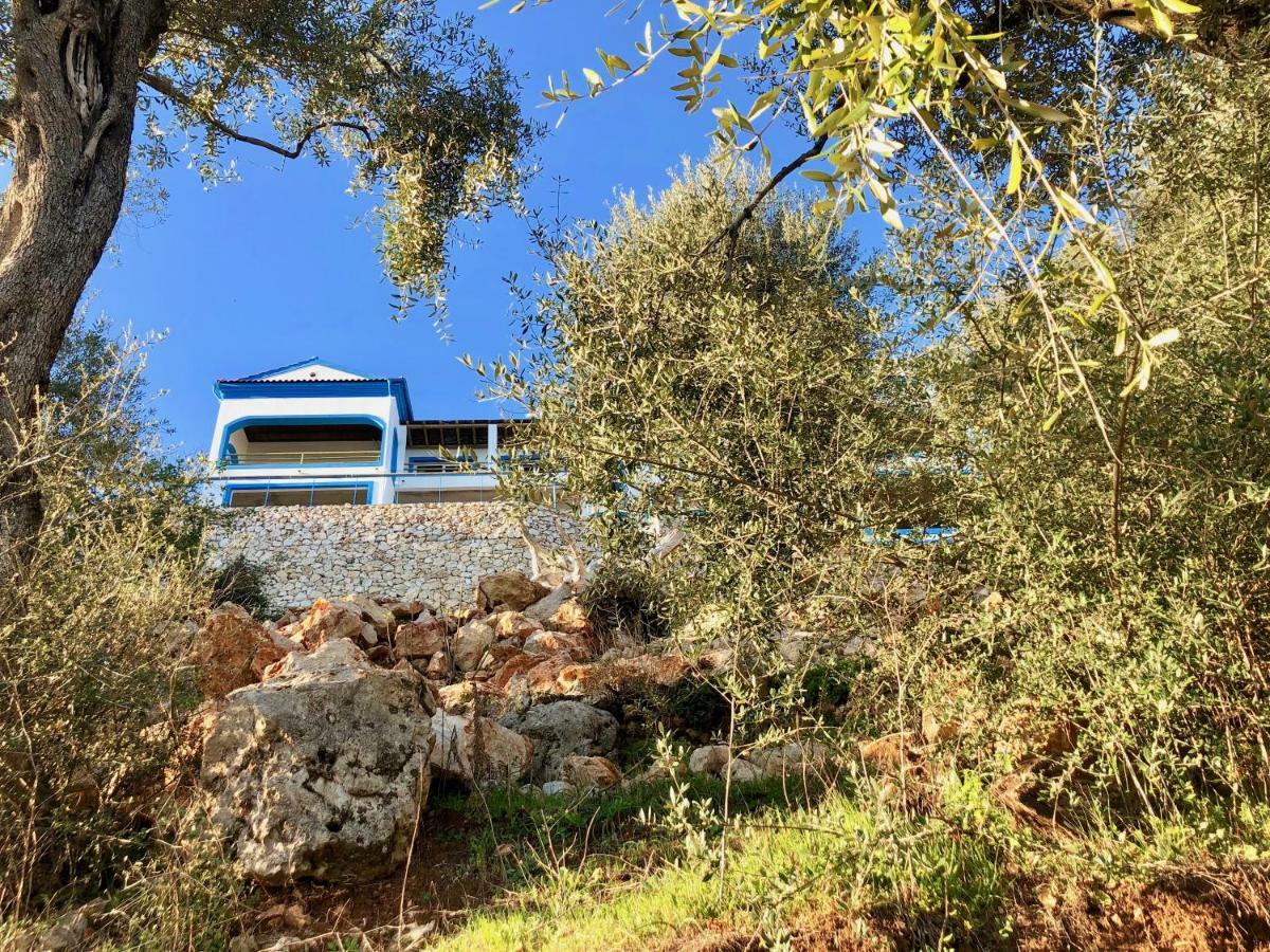 House Teigan Of Villa Intaba Breath Taking Sea Views Corfiot Riviera Corfu Island Greece With Pool Close To Ipsos Beach Pyrgi  Buitenkant foto