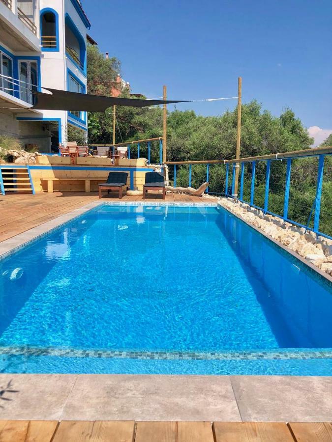 House Teigan Of Villa Intaba Breath Taking Sea Views Corfiot Riviera Corfu Island Greece With Pool Close To Ipsos Beach Pyrgi  Buitenkant foto